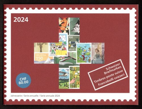 Schweiz Jahresserie 2024 postfrisch
