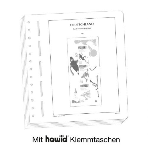 Leuchtturm Bund Heftchenblätter 2023 Vordrucke SF 371495 Neuware