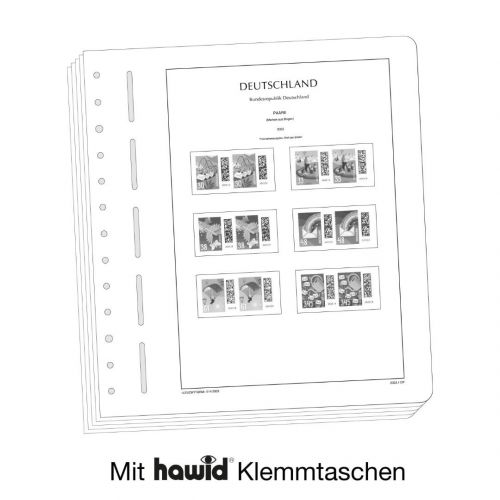 Leuchtturm Bund Waag. Paare Dauermarken 2023 Vordrucke SF 371503 Neuware