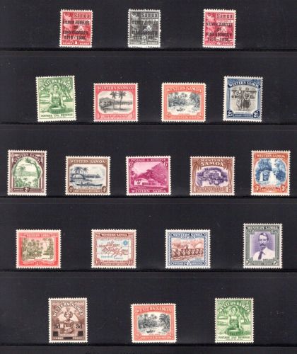 Samoa Lot aus 1935-1968 postfrisch