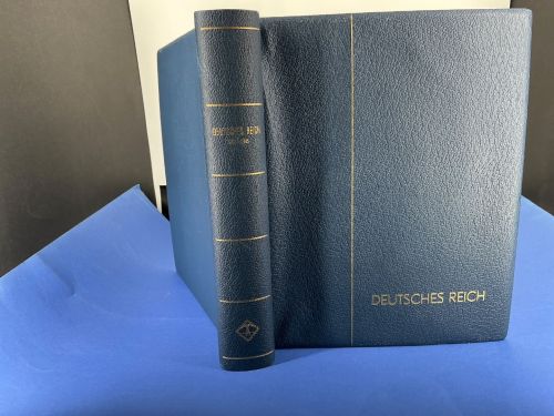 Leuchtturm Klemmbinder o. Kassette Blau Deutsches Reich 1933-1945 gebraucht