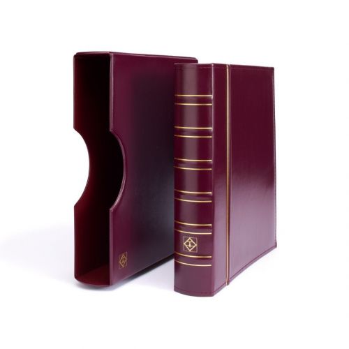 Leuchtturm Ringbinder/ Kassette Rot Grande Classic ungebraucht/ neuwertig