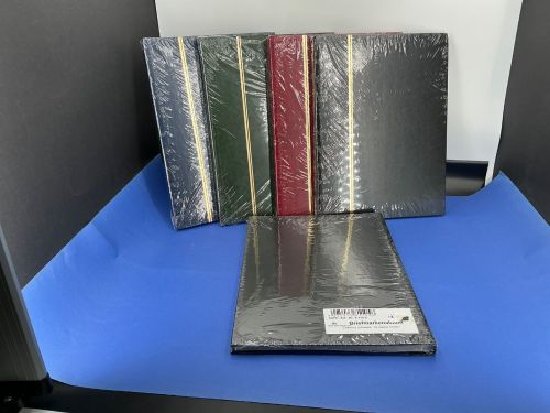 5x Safe Einsteckbuch gemischt 16 weiße Seiten DinA4 Neu