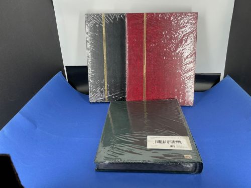 3x Safe Einsteckbuch gemischt 32 schwarze Seiten DinA4 Neu