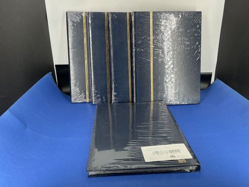 5x Safe Einsteckbuch Blau 16 weiße Seiten DinA4 Neu