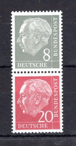 Bund Zusammendruck MiNr. S 49 YI postfrisch geprüft Schlegel