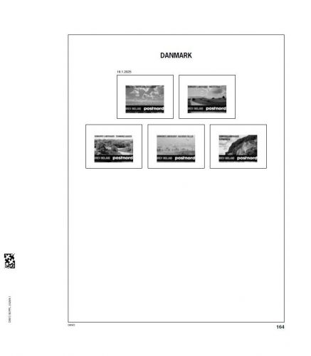 DAVO Dänemark Vordrucke Luxus 2025 DV2755 Neuware