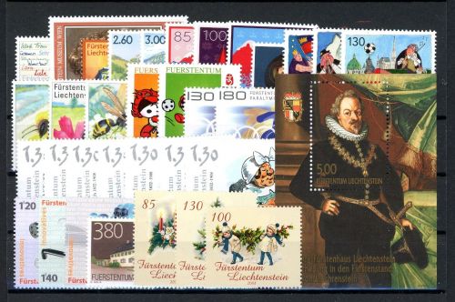 Liechtenstein Jahrgang 2008 postfrisch