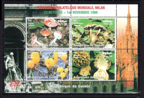Guinea MiNr. Block 545 postfrisch Pilze