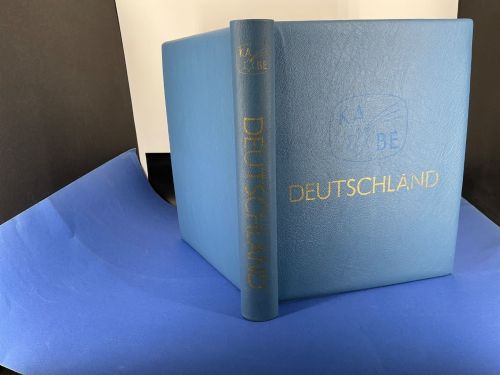 KABE Klemmbinder o. Kassette Hellblau - mit Prägung Deutschland neuwertig