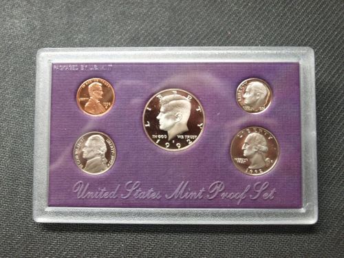 USA 1992 KMS 1 Cent - 1/2 Dollar Proof Set/ PP