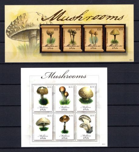 Malediven MiNr. 4772-4781 postfrisch Pilze