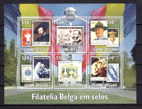 Guinea Bissau MiNr. 5127-5132 postfrisch Kleinbogen