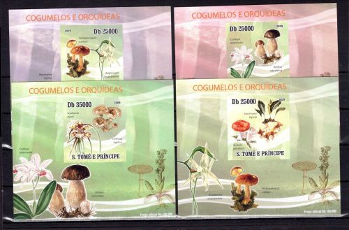 Sao Tome e Principe MiNr. 4226-4229 postfrisch als Einzelblöcke Karton