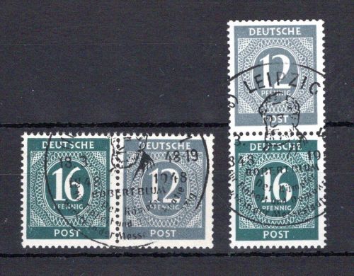 Gemeinschaftsausgaben MiNr. W 158 + S 294 Sonderstempel