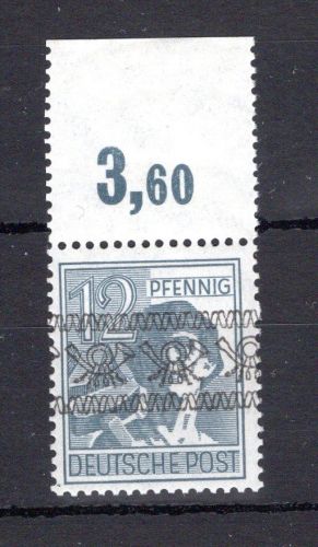 Bi-Zone MiNr. 40 I P OR dgz postfrisch