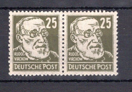 SBZ Allg. Ausgaben MiNr. 221 y postfrisch waag. Paar