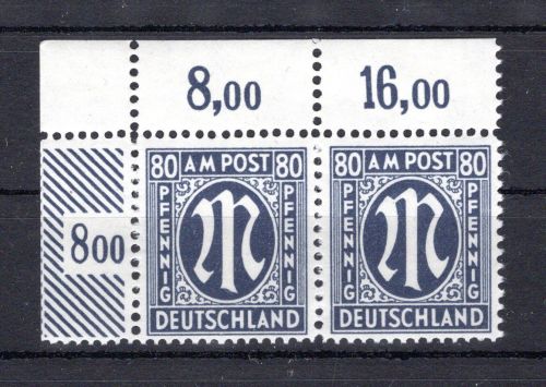 Bi-Zone MiNr. 34 b Cz postfrisch Kurzbefund Wehner