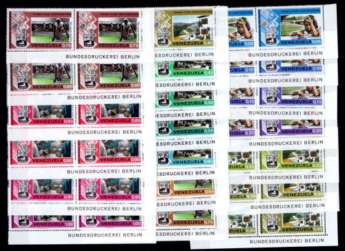 Venezuela MiNr. 1967-1986 postfrisch 2er Eckrand, Bundesdruckerei Berlin