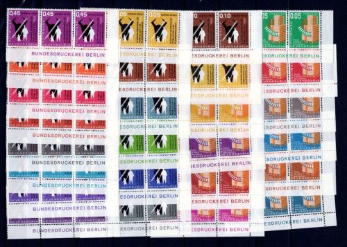 Venezuela MiNr. 1382-1406 postfrisch 2er Eckrand, Bundesdruckerei Berlin