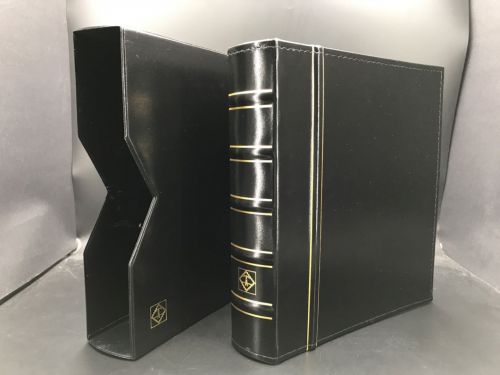 Leuchtturm Ringbinder/ Kassette Schwarz Optima Classic ungebraucht/ neuwertig