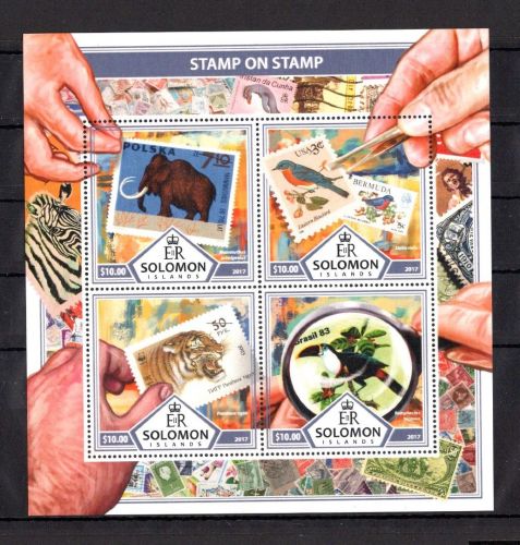 Salomon Inseln MiNr. 4537-4540 postfrisch Marke auf Marke