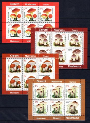 Rumänien MiNr. 7280-7283 postfrisch Pilze
