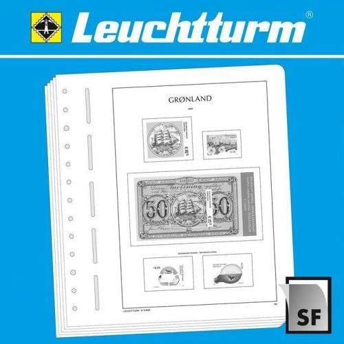 Leuchtturm Grönland 2025 Vordrucke SF 100309 Neuware