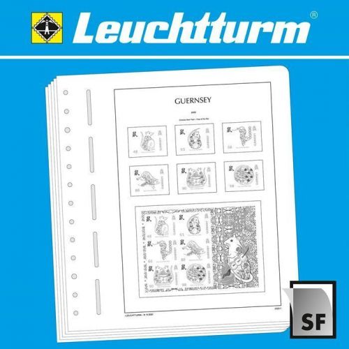 Leuchtturm Guernsey 2025 Vordrucke SF 100284 Neuware