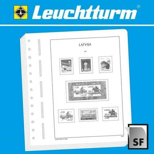 Leuchtturm Lettland 2025 Vordrucke SF 100326 Neuware
