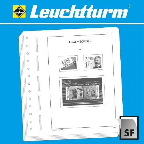 Leuchtturm Luxemburg 2025 Vordrucke SF 100260 Neuware