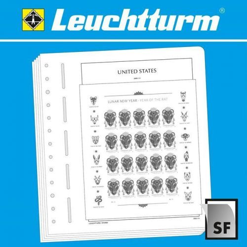 Leuchtturm USA Kleinbogen 2025 Vordrucke SF 100457 Neuware