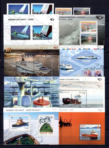 CEPT-Mitläufer Norden Jahrgang 2014 postfrisch