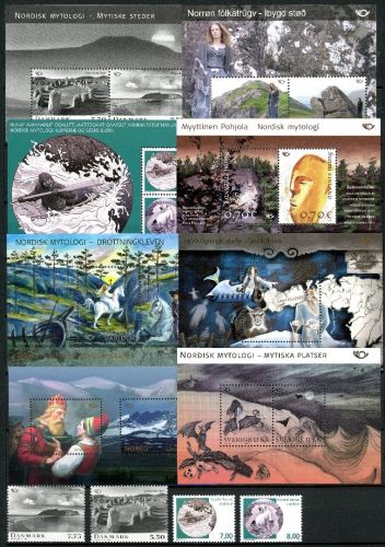 CEPT Skandinavien/ Norden Jahrgang 2008 postfrisch