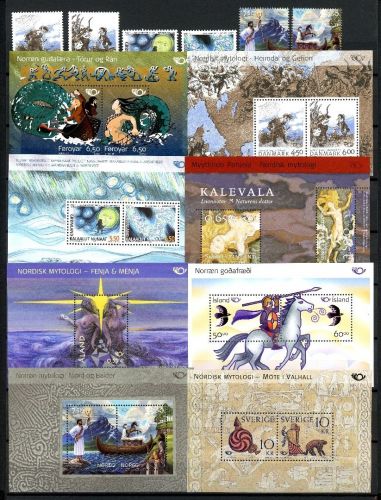 CEPT Skandinavien/ Norden Jahrgang 2004 postfrisch