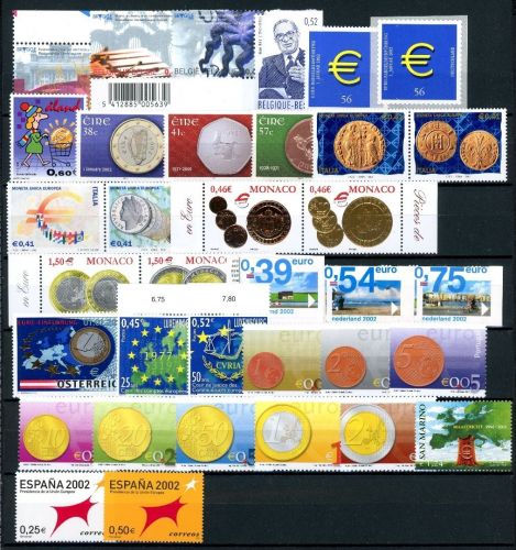 CEPT Mitläufer Jahrgang 2002 postfrisch