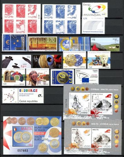 CEPT Mitläufer Jahrgang 2008 kpl. postfrisch