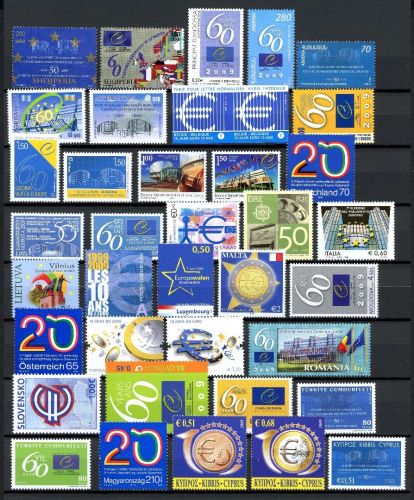 CEPT Mitläufer Jahrgang 2009 kpl. postfrisch