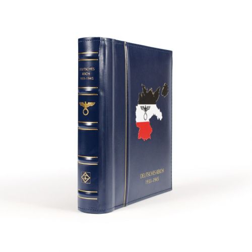 Leuchtturm SF-Vordruckalbum Blau "Deutsches Reich 1933-1945" 324003 Neu