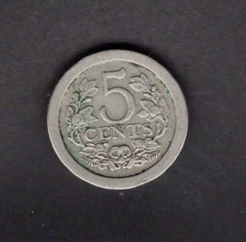 Niederlande 1908 5 Cents