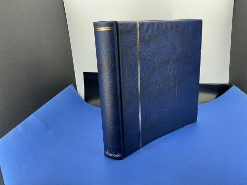 Schaubek Ringbinder o. Kassette Blau neuwertig