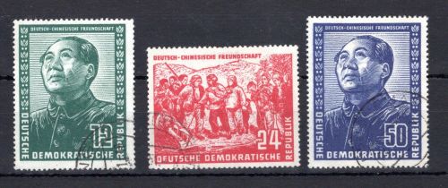 DDR MiNr. 286-288 gestempelt 286 + 288 geprüft Schönherr