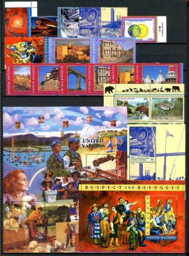UNO New York Jahrgang 2000 postfrisch