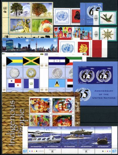 UNO New York kpl. Jahrgang 2010 postfrisch