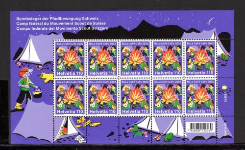Schweiz Kleinbogen MiNr. 2799 postfrisch Pfadfinder