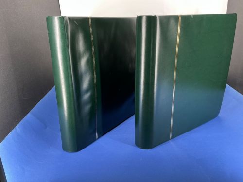 Safe "Skai" Ringbinder Grün unwattiert , 2Stück gebraucht