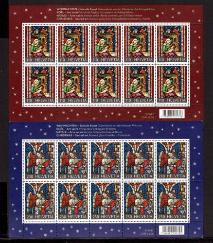 Schweiz Kleinbögen MiNr. 2835-2836 postfrisch sakrale Kunst
