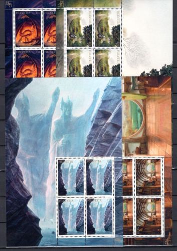 Schweiz Kleinbögen MiNr. 2863-2866 postfrisch J.R.R. Tolkien