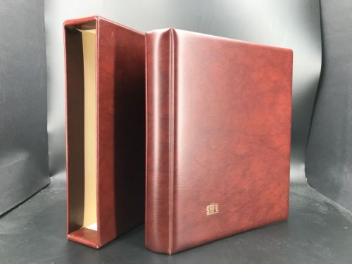 Safe Variant Ringbinder/ Kassette Braun inkl. 40 Hüllen 863 neuwertig