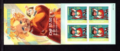 Schweiz Markenheftchen MiNr. 0-170 postfrisch Pro Juventute 2012